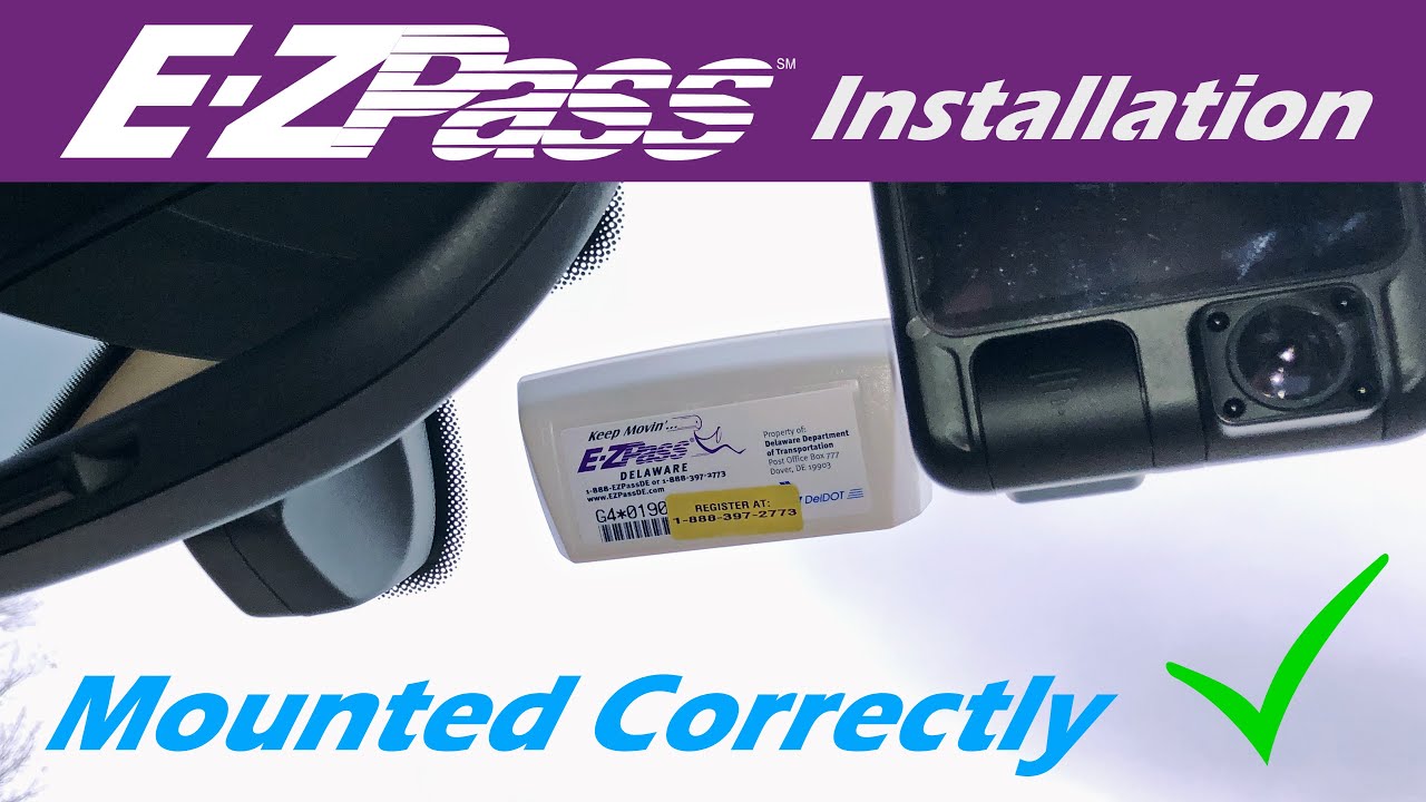Как правильно установить пропуск EZ Pass