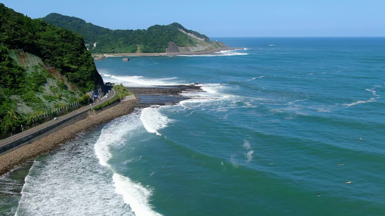 D.A.Lucky free surfing in Miyazaki, Japan