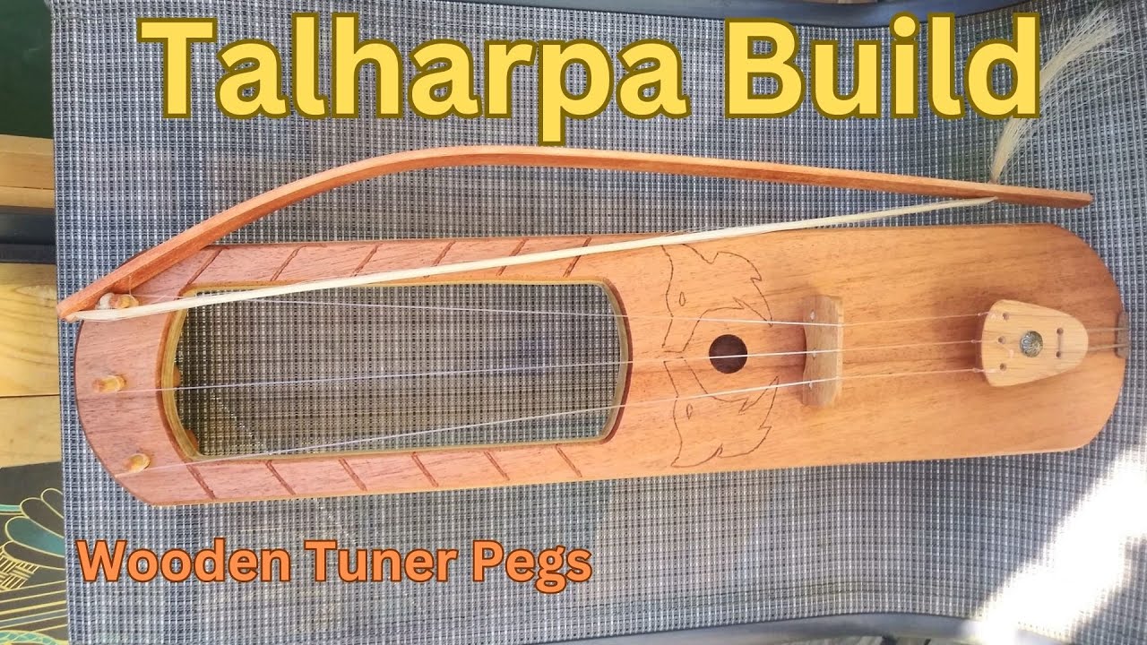 Talharpa Bowed Lyre Build pt3