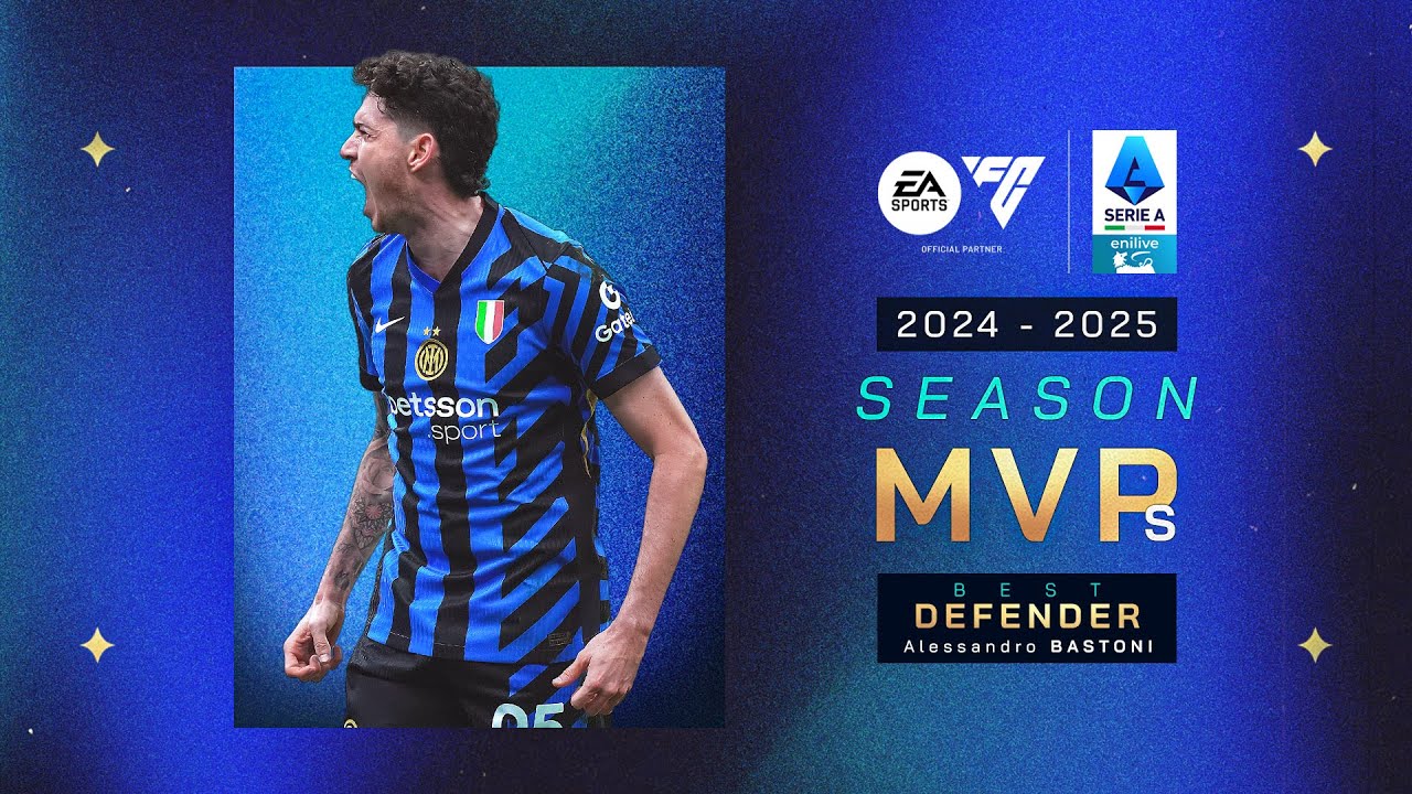 Alessandro Bastoni: Best Defender of the 2024/25 season | Serie A 2024/25