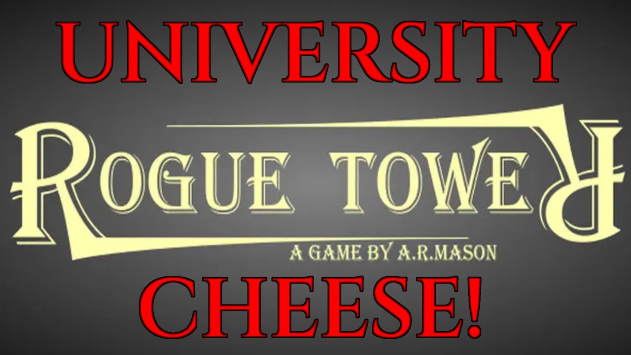UNIVERSITY CHEESE - Rogue Tower One Lane Gameplay Stream