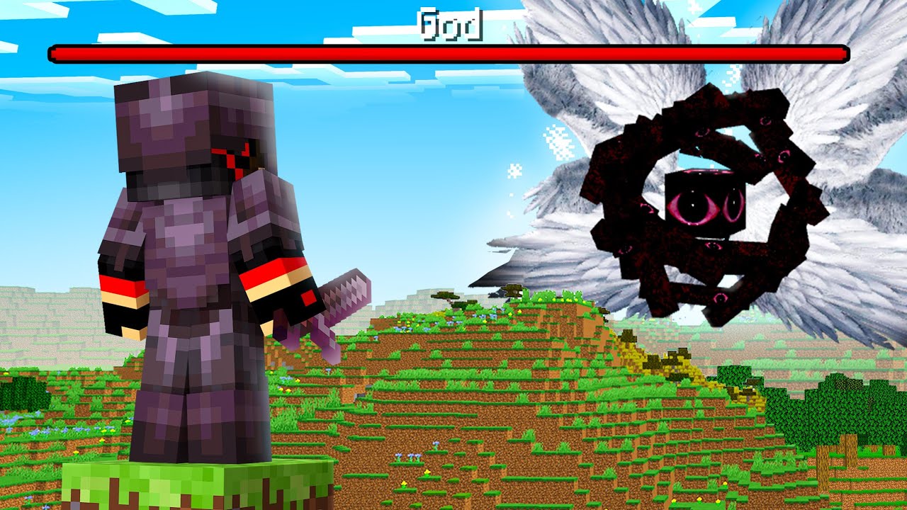 We Got Attacked By the IMMORTAL GOD In Minecraft