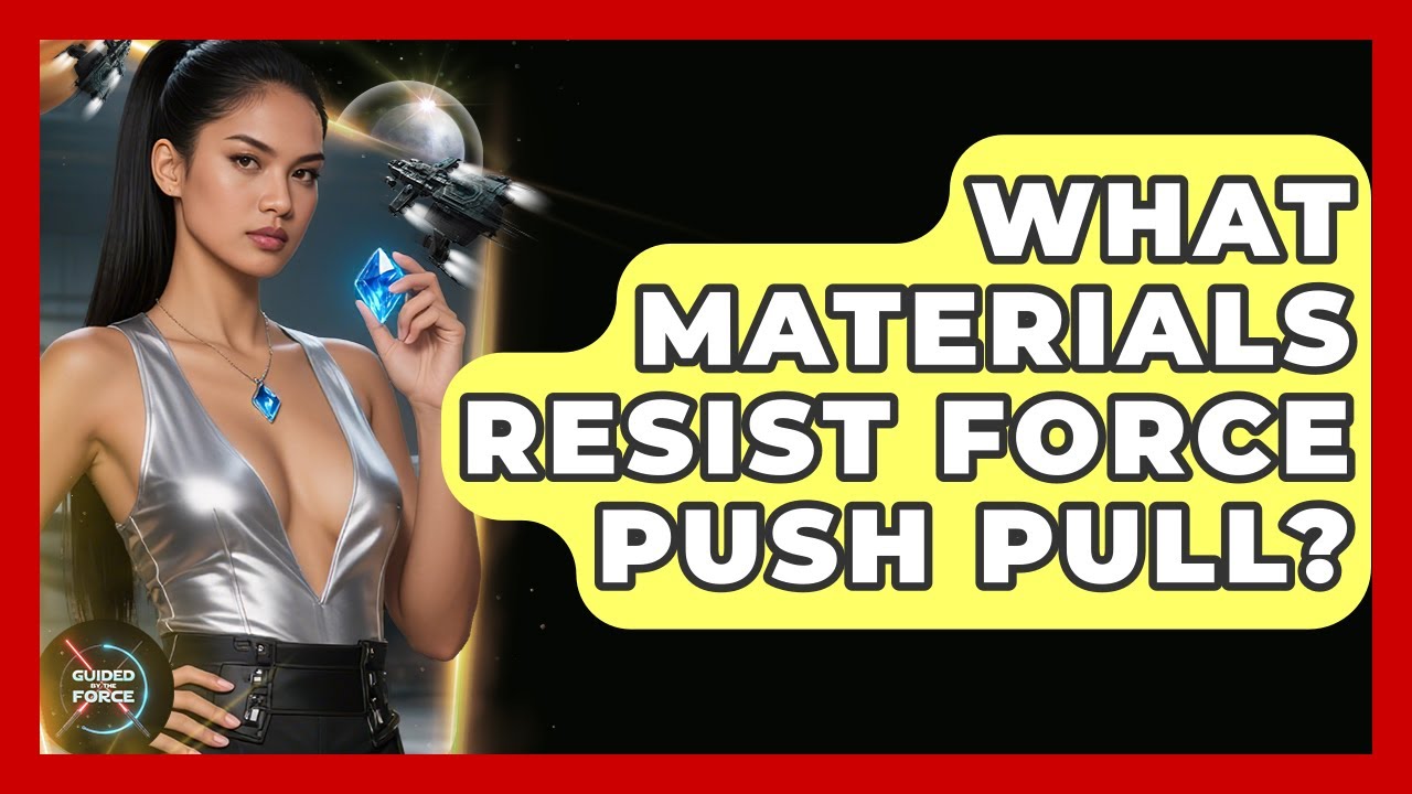 What Materials Resist Force Push Pull? - Guided By The Force