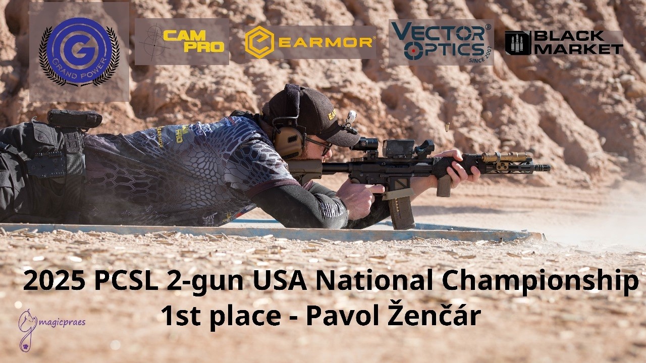 2025 USA PCSL 2-gun National Championship - 1st Place! - Practical division