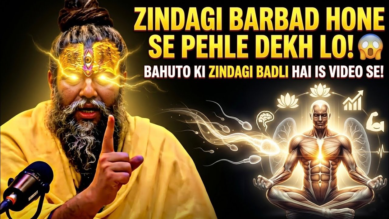 Zindagi बर्बाद होने से पहले देख लो! 😱 Brahmacharya Motivation 🔥 Premanand ji Maharaj 🙏