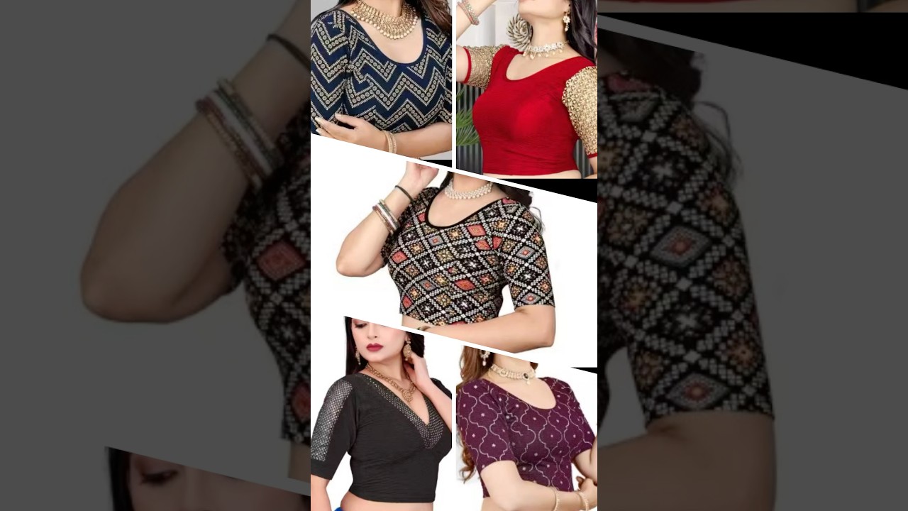 ✨stretchable blouse Under 300rs 😍✨#explore #fashion #shortsfeed#blousecollection#meeshofinds