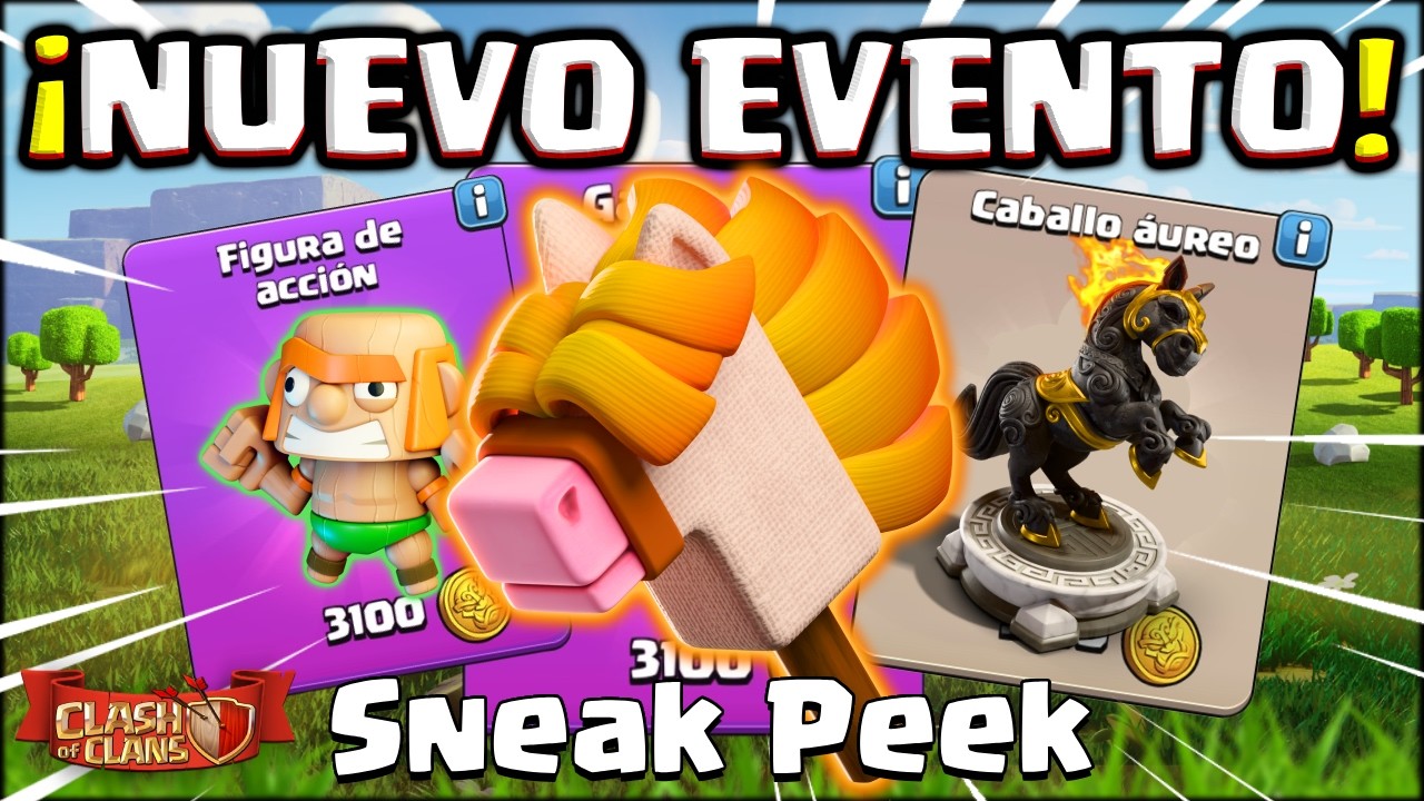 🚨 NUEVO EQUIPO HEROICO GRATIS en el EVENTO Guerreros Iluminados (Galopalo) Sneak Peek Clash of Clans
