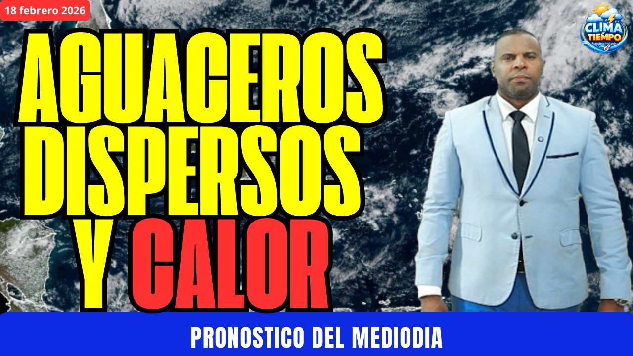 TARDE DEL MIERCOLES CALUROSA Y CON CHUBASCOS