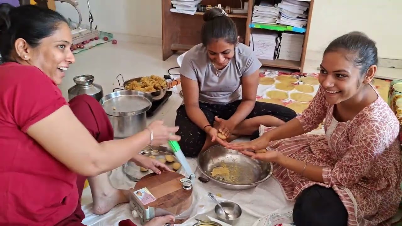 Ahmedabad Vlog | Kalupur Swaminarayan Temple Visit | Making Papad with Family | Fun with Kids