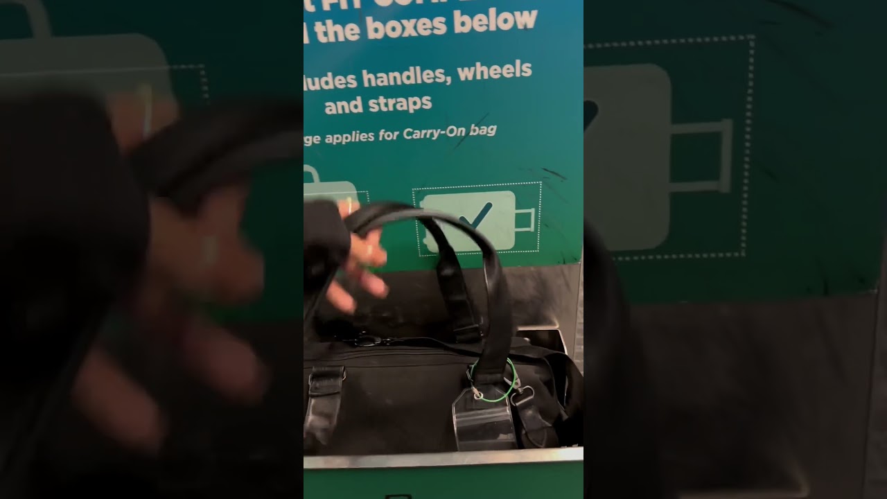 Béis Mini Weekender vs Frontier Personal Item #frontier #beis #traveling