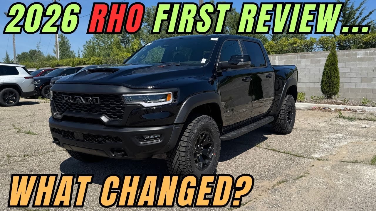 2026 Ram 1500 RHO 540hp Hurricane First Impression review What changed vs 2025 still raptor killer?