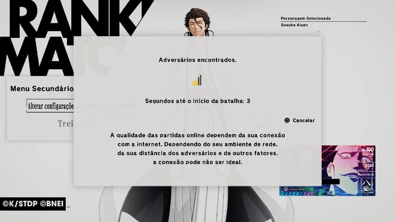 BLEACH Rebirth of Souls: Partidas na Ranked #3