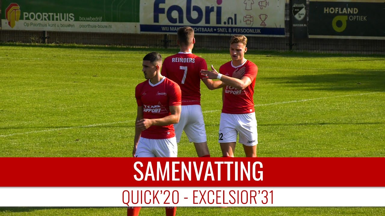Samenvatting Quick'20 - Excelsior'31