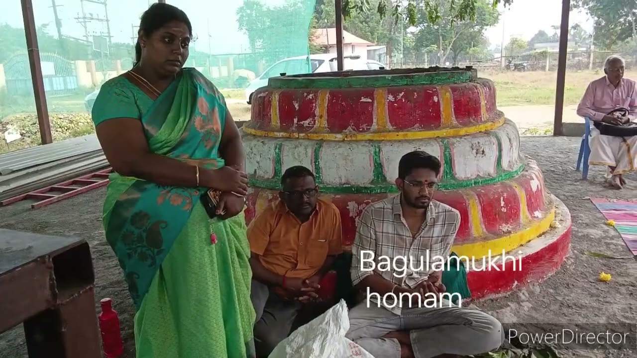 Bagulamukhi homam by dasa maha swamigal Nathanallur 