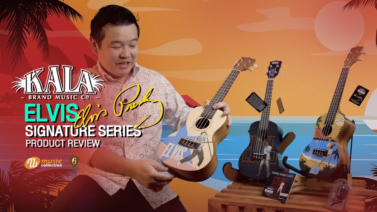 รีวิว | อูคูเลเล่ Kala x Elvis Presley (เซ็ตสุดคุ้ม!) LIMITED EDITION 3 รุ่น 3 สไตล์ [𝐎𝐟𝐟𝐢𝐜𝐢𝐚𝐥-𝐓𝐇]