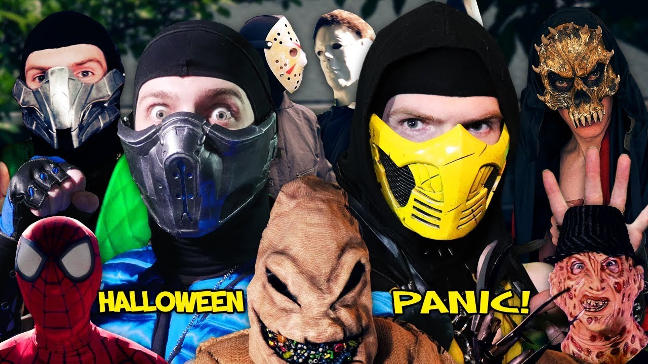 Настоящая Mortal Kombat: Halloween Panic! | ПАРОДИЯ НА MKX!