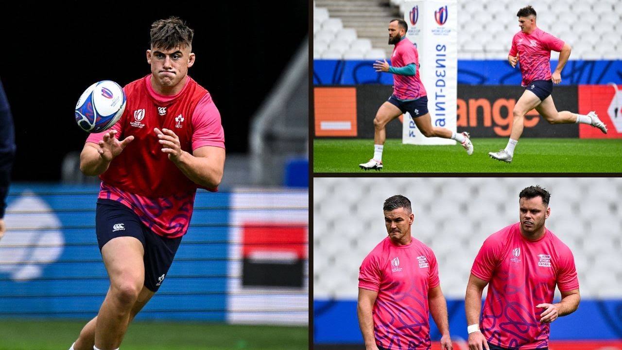 #RSAvIRE: Ireland train ahead of South Africa clash