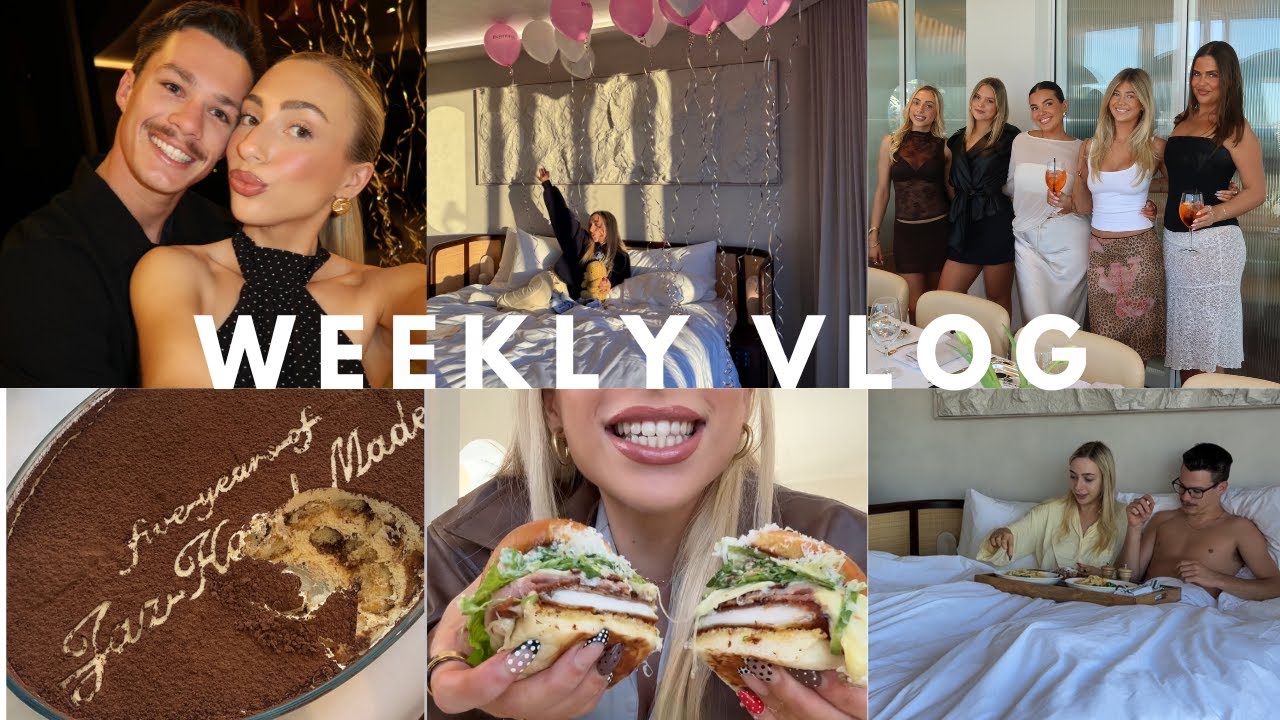 WEEKLY VLOG: surprise night away, my slider collab & jhm 5th birthday