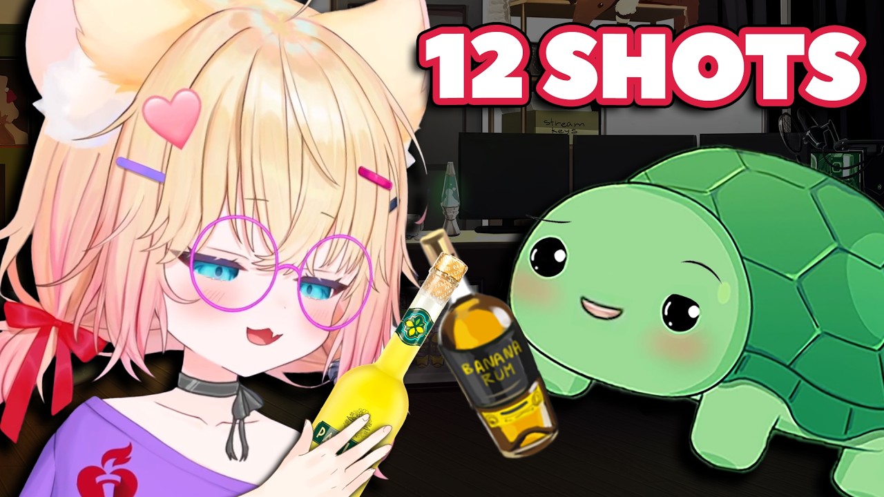 Vedal and Mini Get Wasted for Charity...