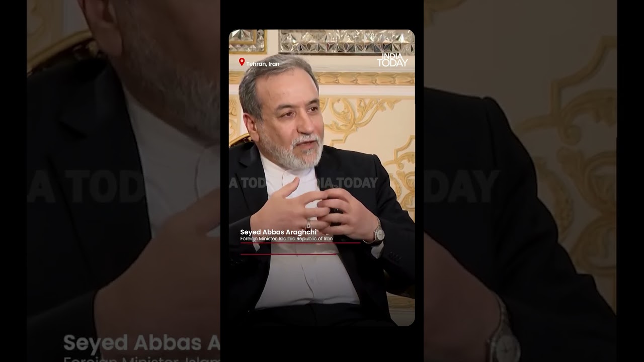 Iran&rsquo;s Foreign Minister Abbas Araghchi responds to questions on succession planning and the future