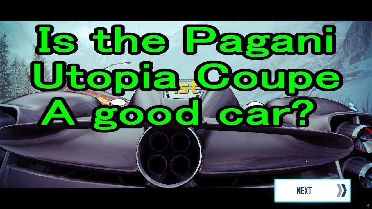 Asphalt 8: Pagani Utopia Coupe  S CLASS KING! (With commentary)