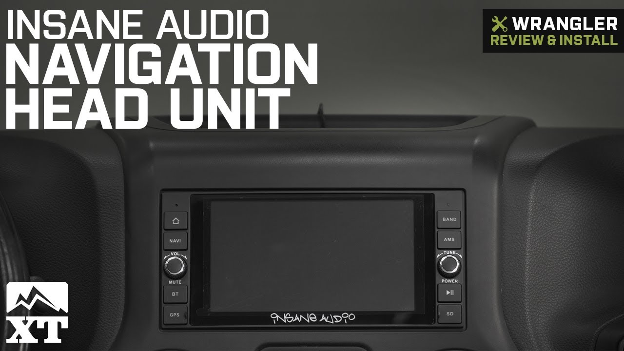 Jeep Wrangler JK Insane Audio Navigation Head Unit (2007-2018) Review & Install
