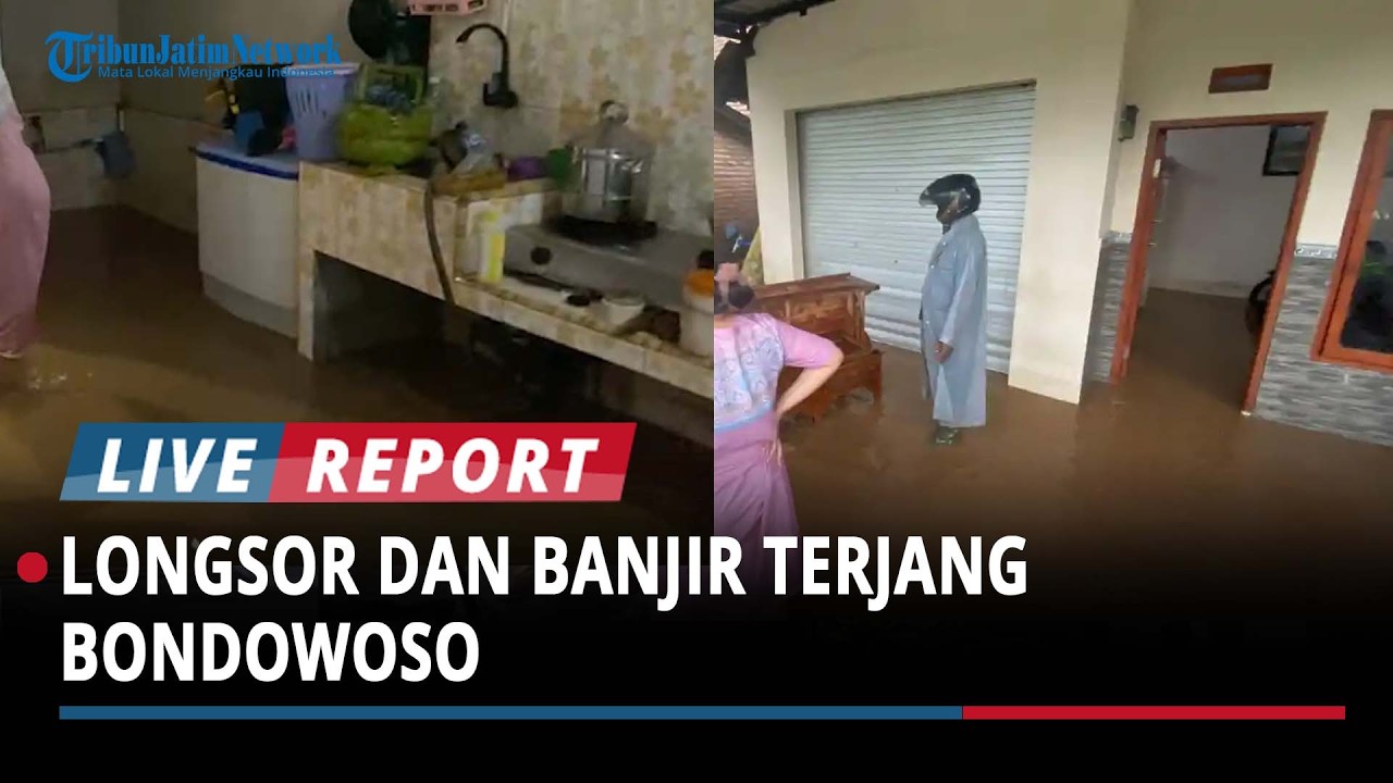 Longsor dan Banjir Terjang Bondowoso, Jembatan Sentong Ambles