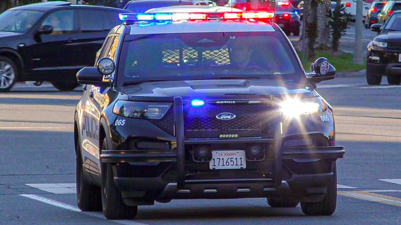 *NEW FPIU* Beverly Hills Police, Beverly Hills Fire Rescue 3 Responding + CHP VIP Escort