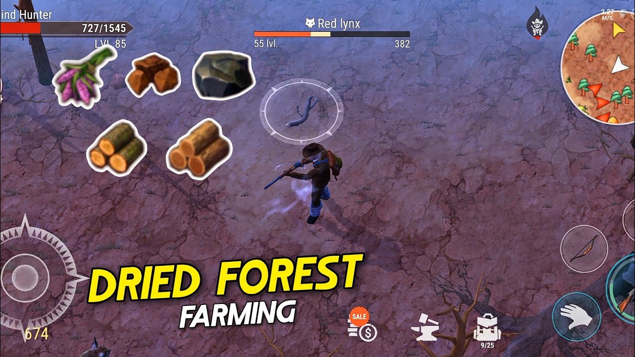 Farming Dried Forest In Westland Survival