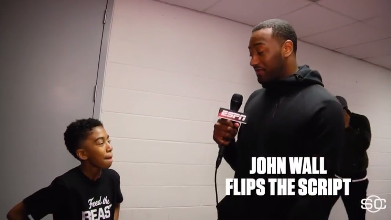 John Wall Flips The Script On Miles Brown | ESPN
