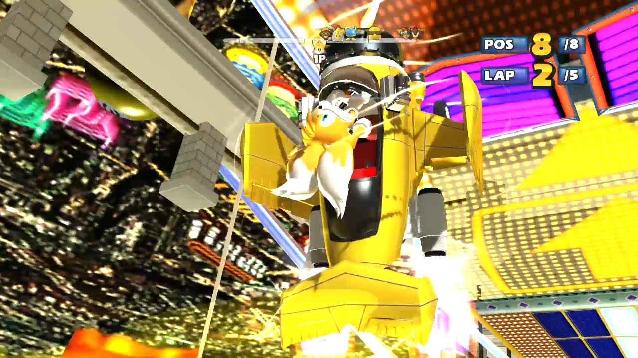 TAILS Roulette Road 5 Laps Expert (Request) Sonic & Sega All-Stars Racing -PC