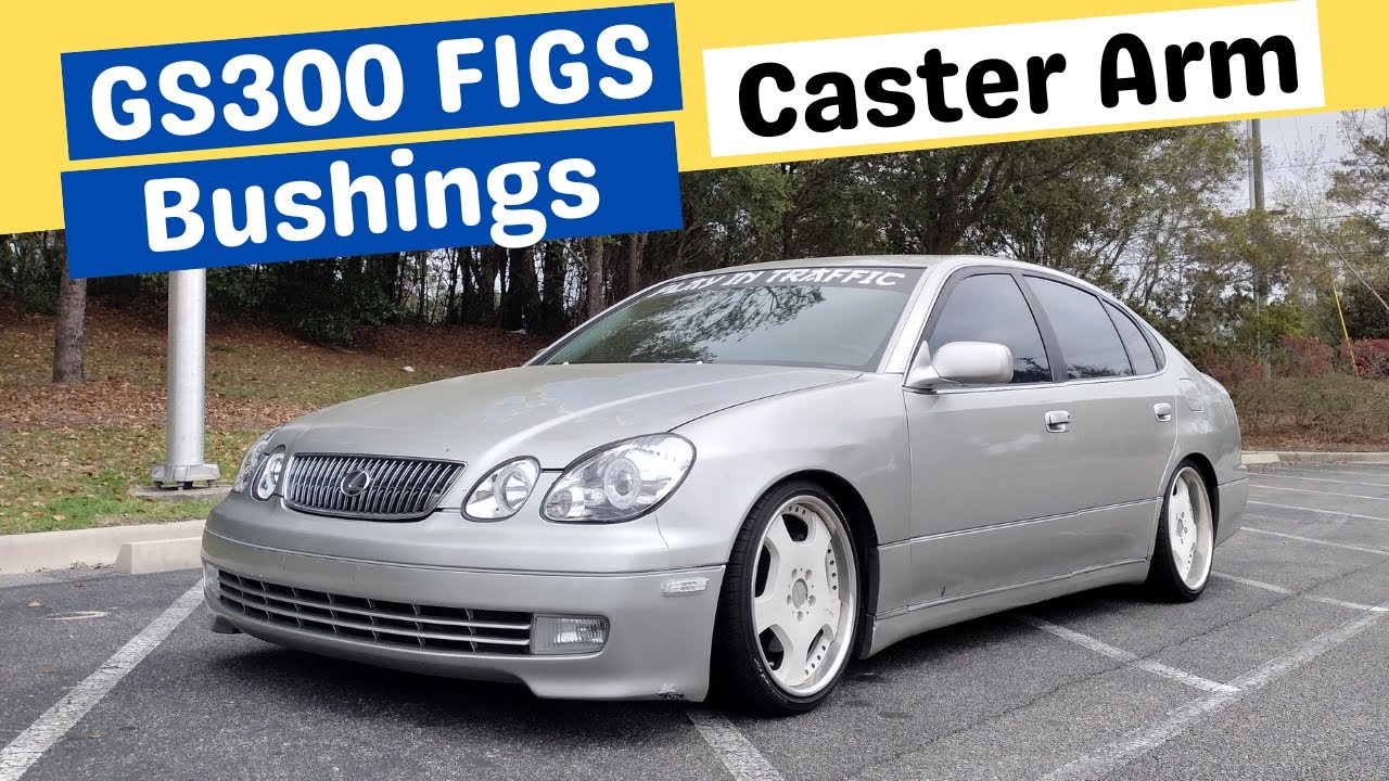 GS300 FIGS SuperPro Caster Arm Bushings