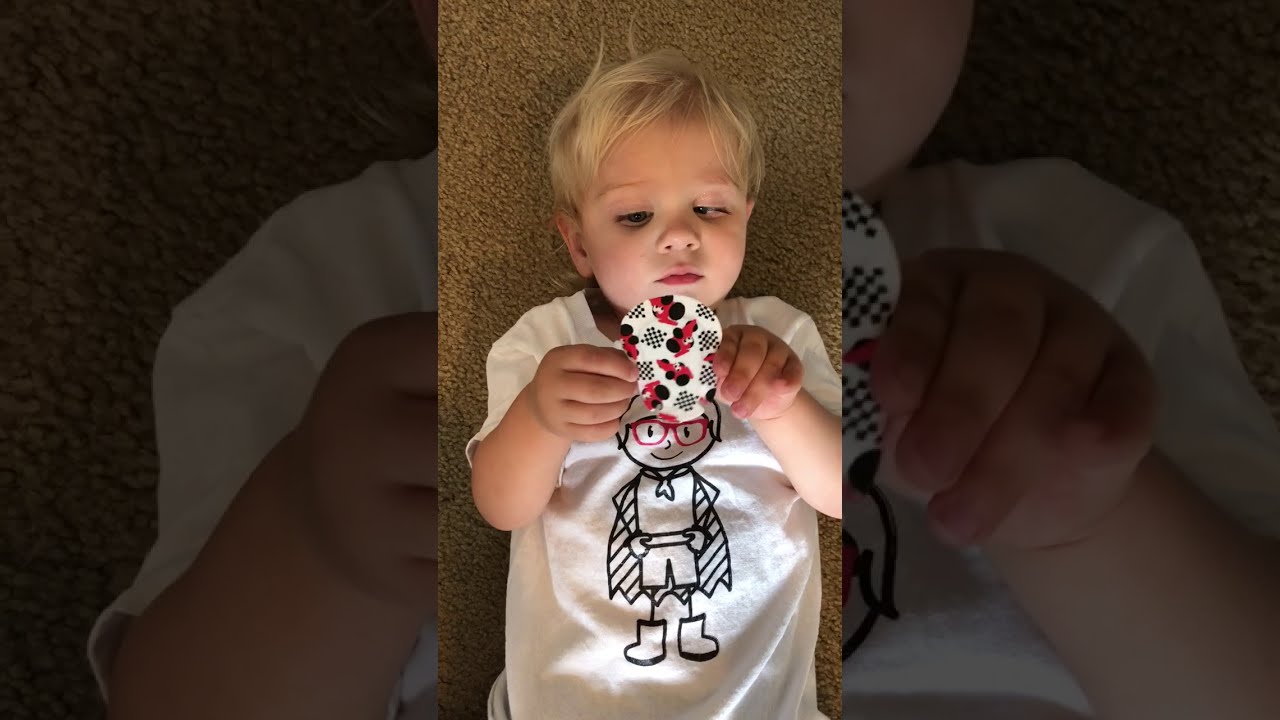Songs for eye patch application and putting glasses on a young child