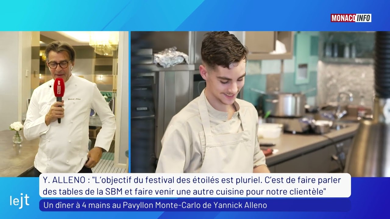 Festival des Étoilés : dîner d'exception au Pavyllon Monte-Carlo