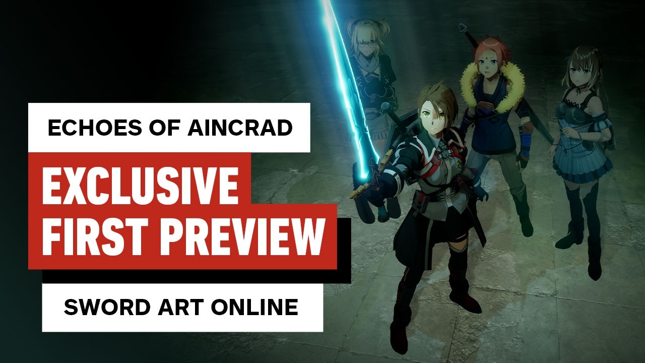Echoes of Aincrad Preview: Already an Anime-Styled Single-Player Action-RPG Delight