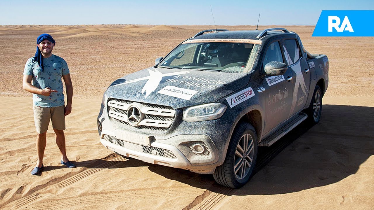 Levei uma Mercedes-Benz Classe X V6 até ao DESERTO [VLOG]