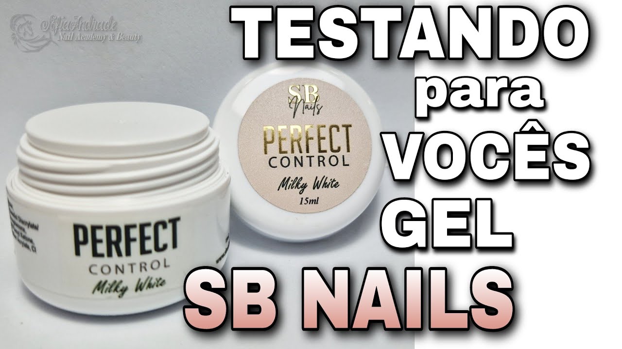 TESTANDO para VOCÊS GEL Leitoso SB NAILS, minha nota final, vale ou não a pena?