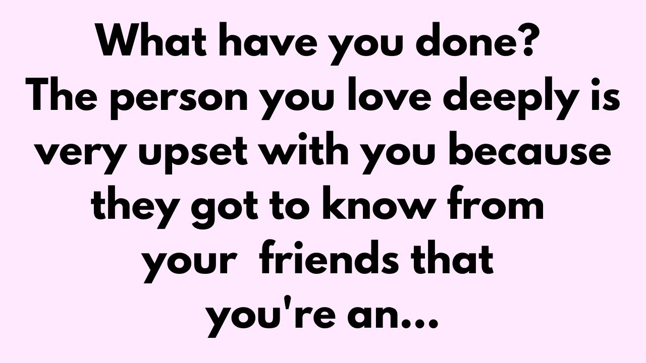 💌 🛑 God Message Today | What have you done? The person you love deeply... #Godsays #God #Godmessage