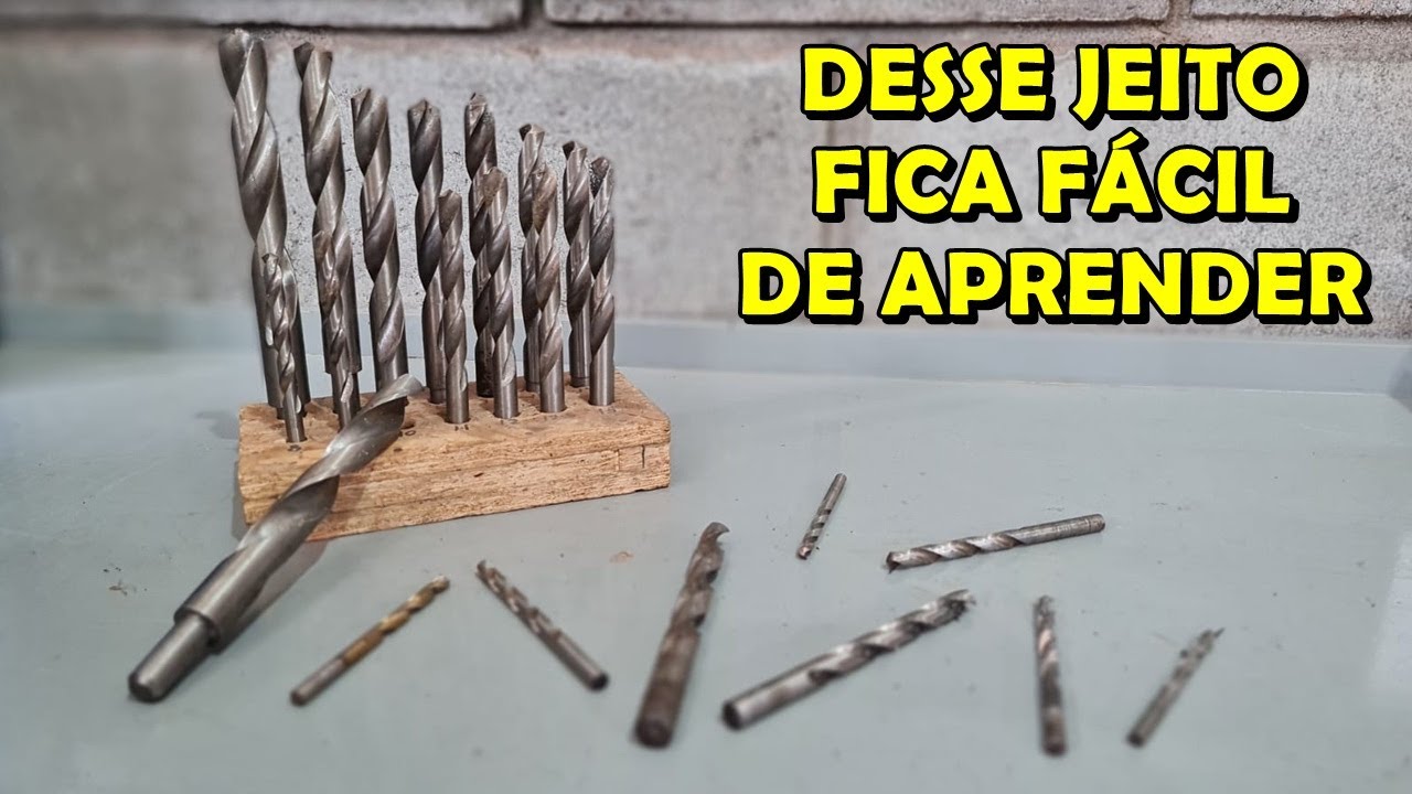 COMO AFIAR BROCAS - V&Iacute;DEO COMPLETO COM TEORIA, PR&Aacute;TICA E TESTE