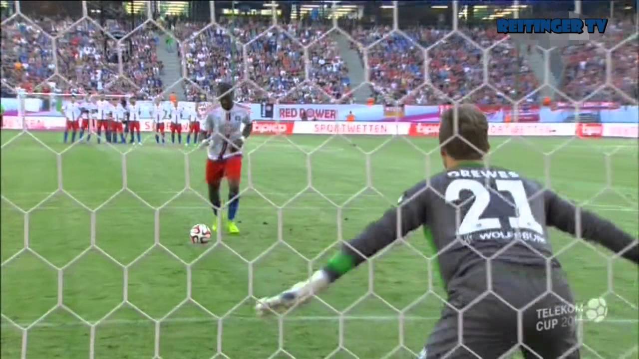 Telekom Cup 2014 | VFL Wolfsburg vs. Hamburger SV | Alle Tore [German/HD]