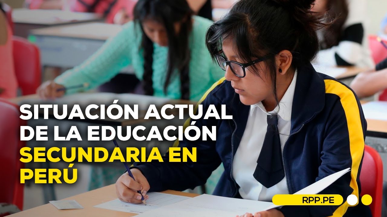 D&iacute;a de la Educaci&oacute;n Secundaria en Per&uacute;: retos y oportunidades en el pa&iacute;s #ADNRPP | ENTREVISTA