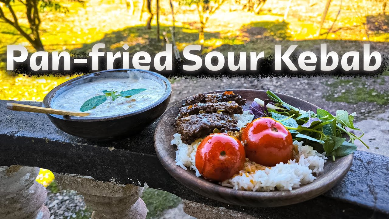 Kabob Torsh | Persian Sour Kebab Pan-Fried to Perfection