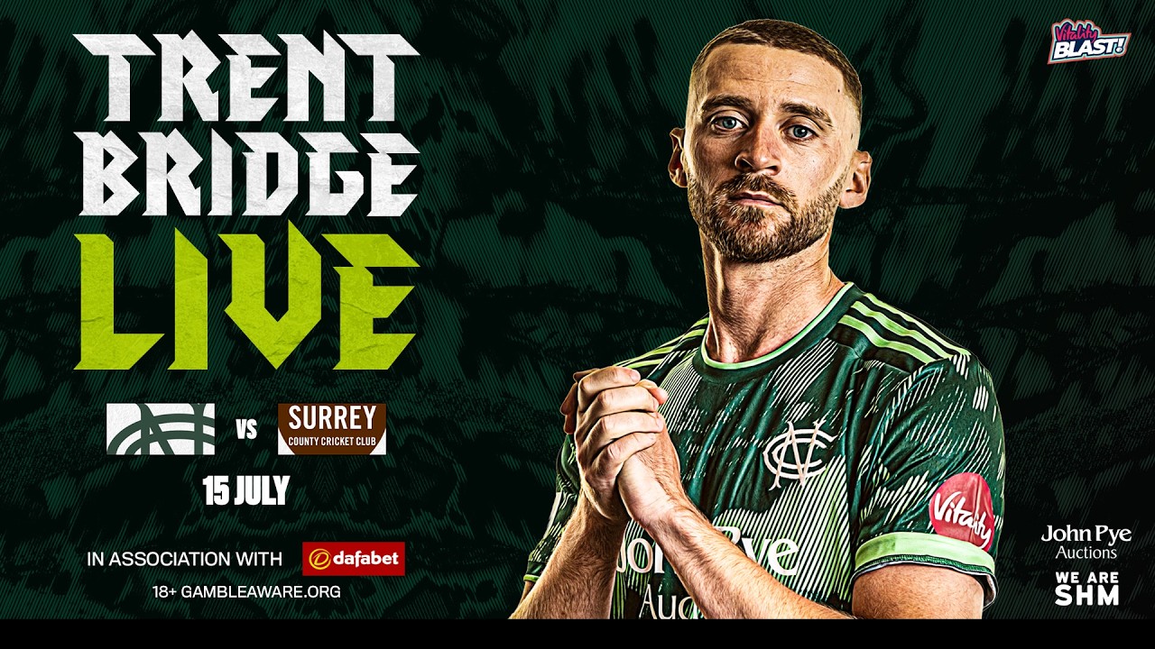 🔴 LIVE STREAM | Notts Outlaws v Surrey - T20 Quarter Final
