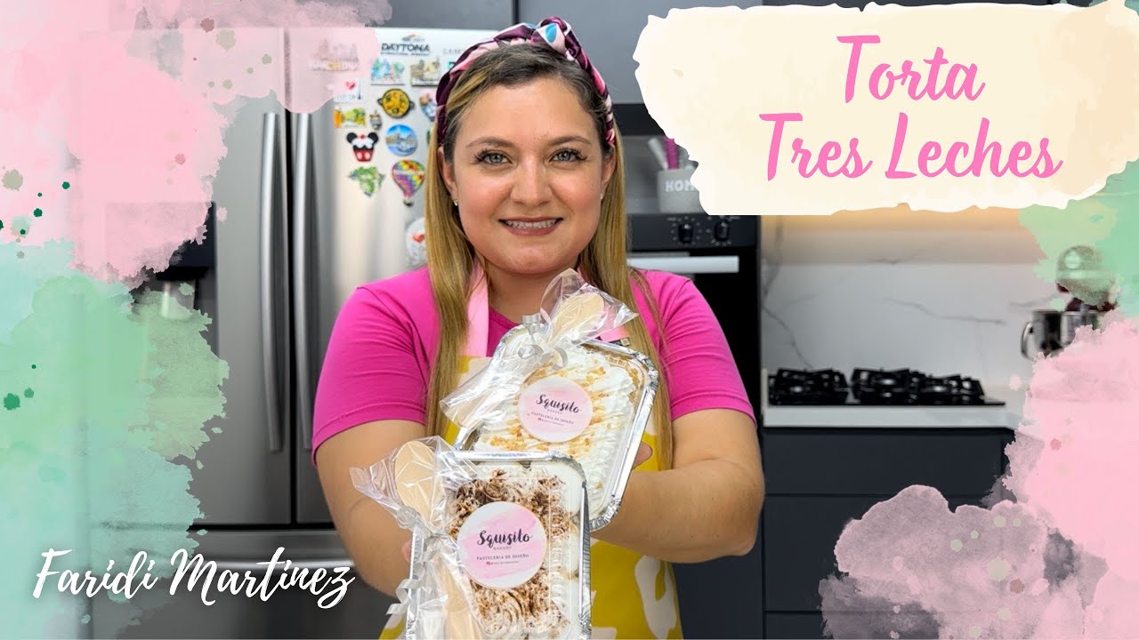 TRES LECHES CASERO I Fácil y rápido I Faridi Martinez I Squisito Bakery