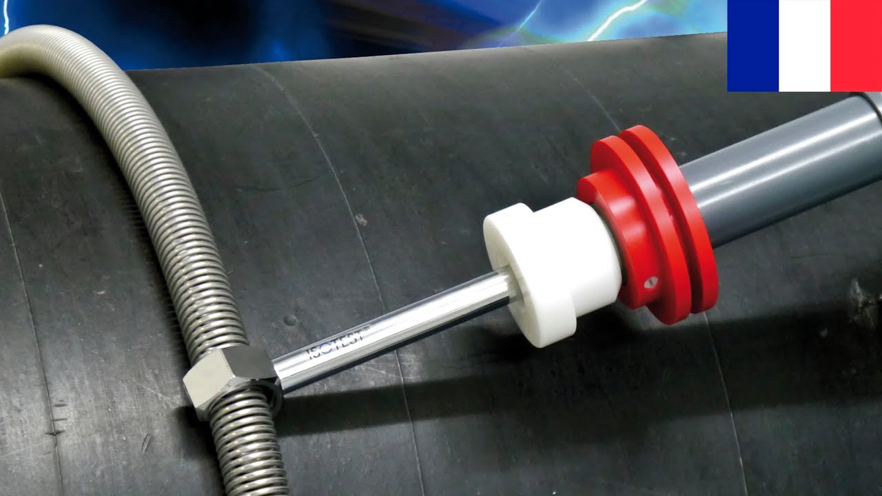 ISOTEST® Détecteur de porosité - Contrôle de revêtements de tuyaux - Diaporama - © ELMED GmbH