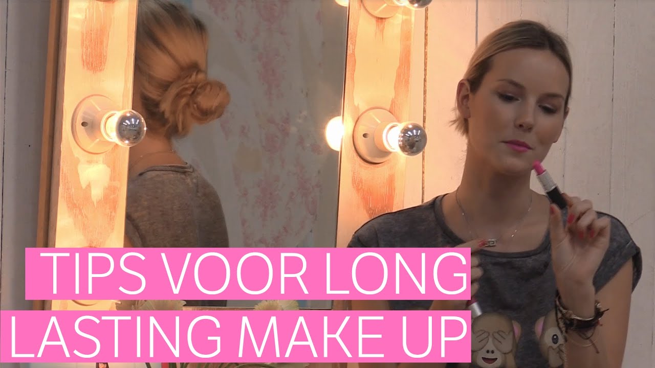 Hoe zorg je ervoor dat make up langer blijf zitten?