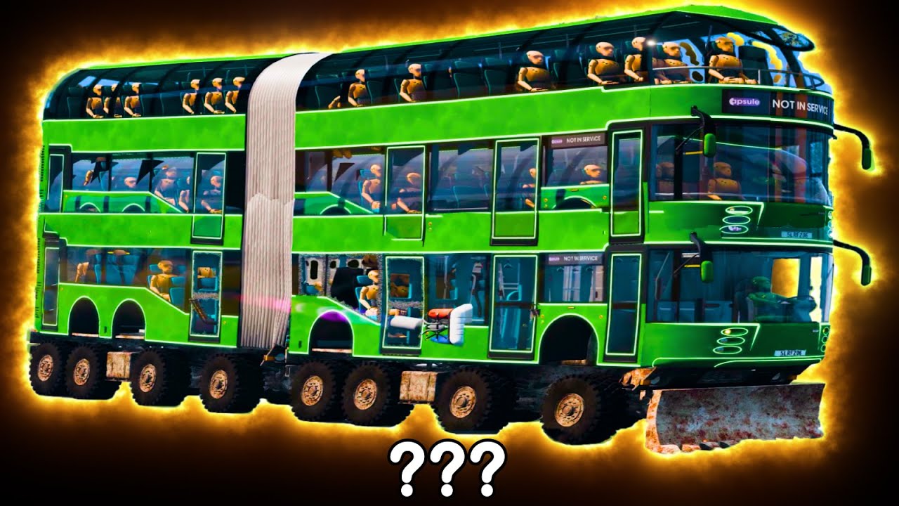 48 Off-Road Green Bus Horn Sound Variations in Almost 3 Minutes