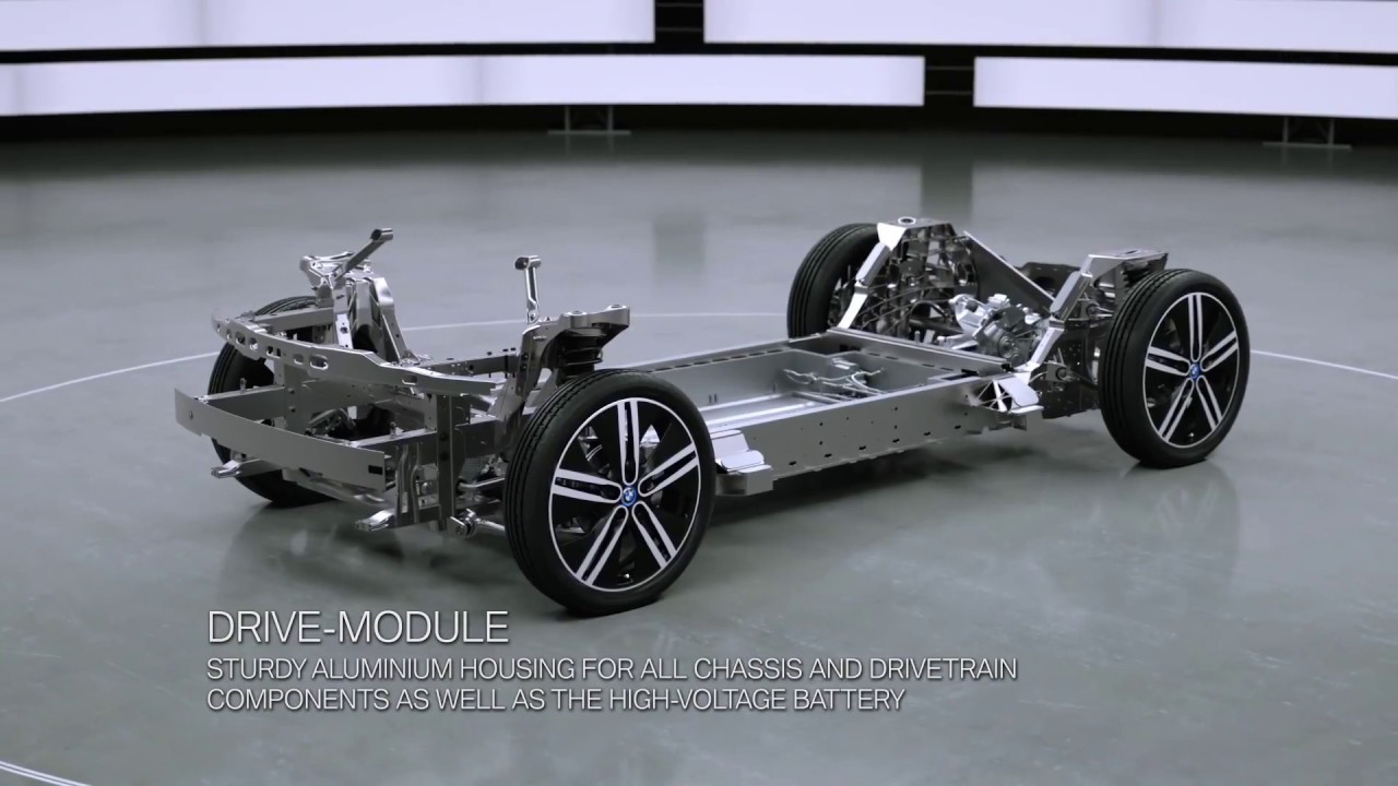 BMW i3 Electric Car Animation