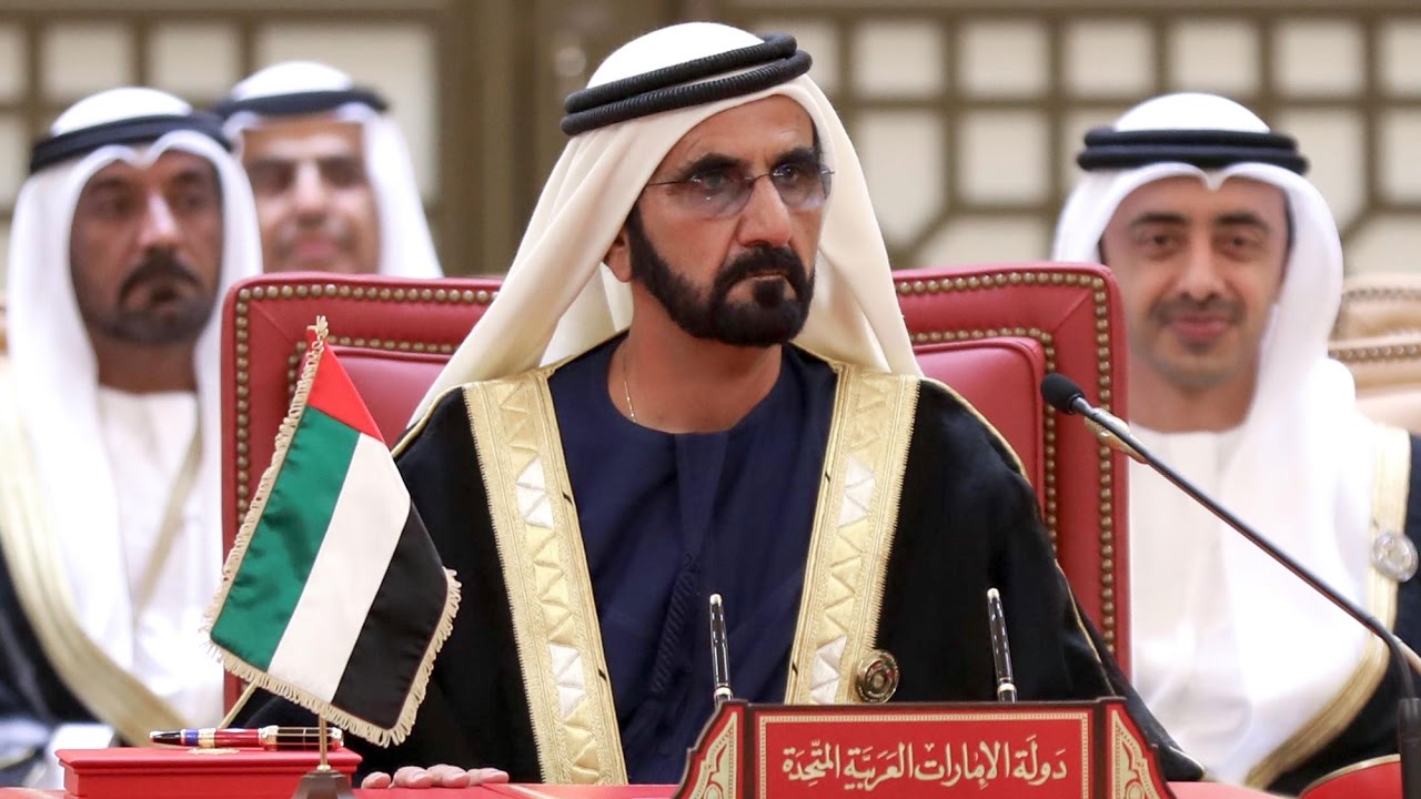محمد بن راشد يرأس وفد الدولة في القمة الخليجية الـ 37 في المنامة
