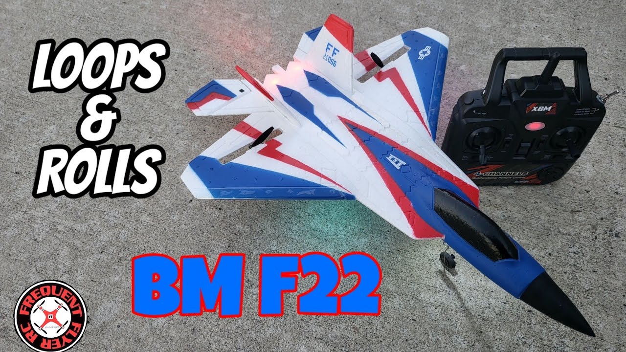 BM F22 RAPTOR Landings Flips and Rolls